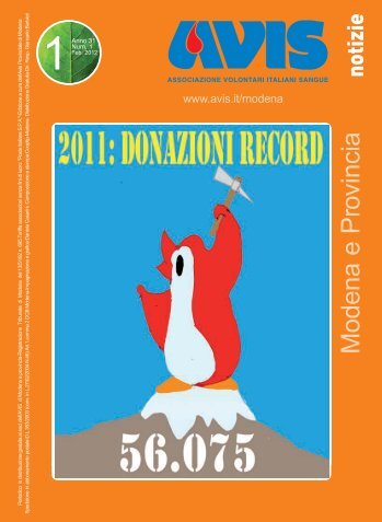 Febbraio 2012 - Avis Formigine