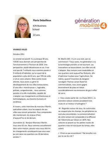 Florie Debailleux ICN Business School 22 ans
