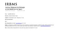 L'Imagerie mentale (pdf, 17 p., 155 Ko) - IRBMS