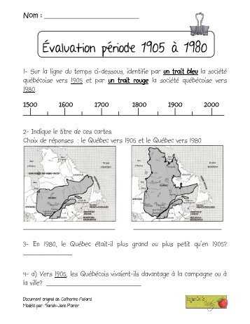 Évaluation période 1905 à 1980 - Le jardin de Vicky