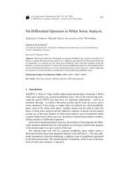 Approximation of Hunt Processes by Multivariate Poisson ... - CCM