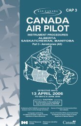 CANADA AIR PILOT - Bathursted Ccnb