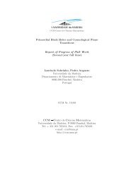 Primordial Black Holes and Cosmological Phase Transitions Report ...