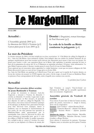 Doguicimi, roman historique de Paul Hazoumé - Les Amis du Club ...
