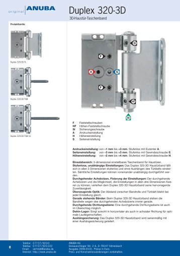 Duplex 320-3D - Goll