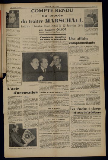 Bulletin Municipal - Archives municipales de Saint-Denis