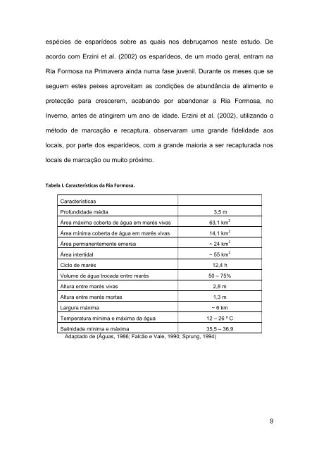 Universidade do Algarve Faculdade de Ciências do Mar e do ...