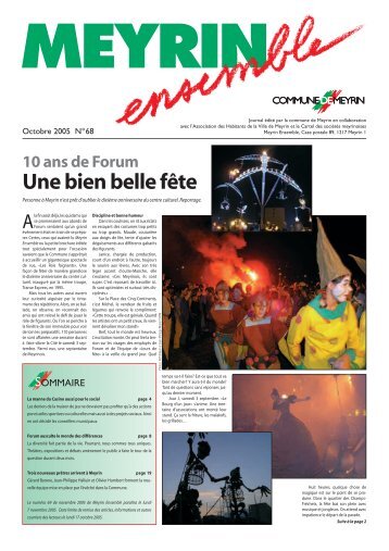 Octobre 2005 No 68.pdf - Meyrin