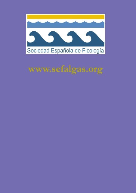 algas 40 - Sociedad Española de Ficología