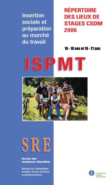 insertion sociale - Commission scolaire de Montréal