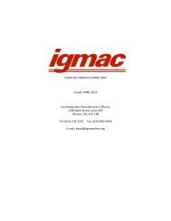 IGMAC Certified Products Directory April 2013 - Insulating Glass ...