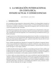 La migración internacional en Costa Rica - CCP - Universidad de ...