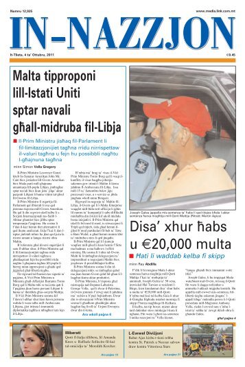 Disa' xhur [abs u €20,000 multa - MaltaRightNow.com