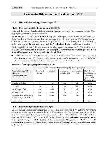 Leseprobe Bilanzbuchhalter Jahrbuch 201 33 - Manz