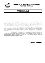 Ramo B1 - Federação de Bandeirantes do Brasil