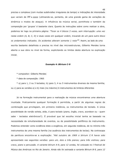 Indeterminação e Improvisação na Música Brasileira ... - CCRMA