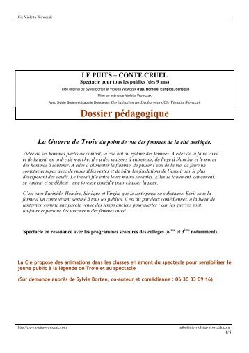 dossier pédagogique - Semaine de Théâtre Antique de Vaison-la ...