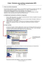 Créer / Extraire une archive compressée (ZIP) - Petit-Bazar