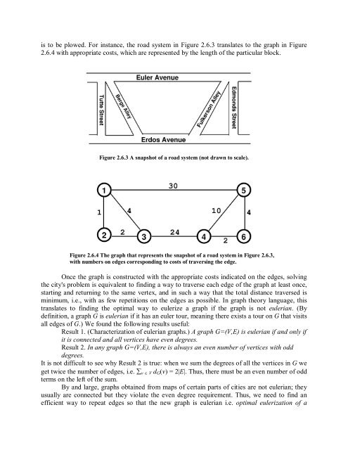 Designing Efficient Snow Plow Routes - University of Minnesota