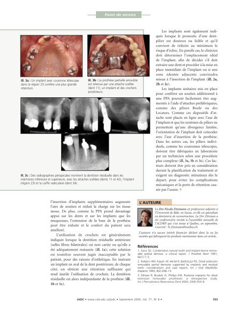 JADC - Canadian Dental Association