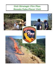 Nevada-Yuba-Placer Strategic Fire Plan 2011 - Board of Forestry ...