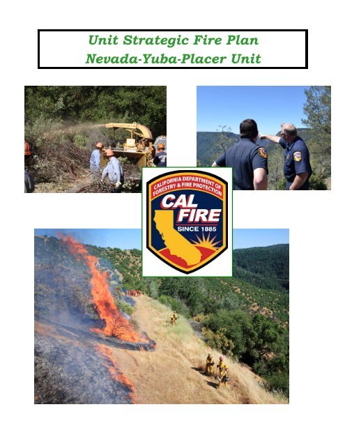 Nevada-Yuba-Placer Strategic Fire Plan 2011 - Board of Forestry ...