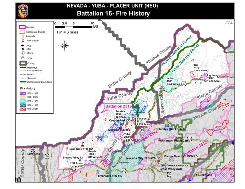 Nevada-Yuba-Placer Strategic Fire Plan 2011 - Board of Forestry ...