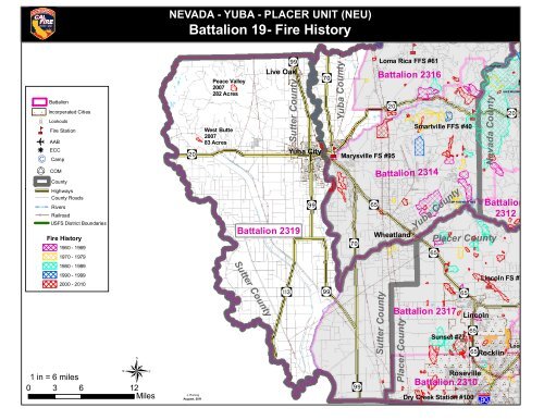 Nevada-Yuba-Placer Strategic Fire Plan 2011 - Board of Forestry ...