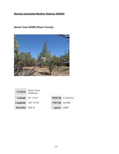 Nevada-Yuba-Placer Strategic Fire Plan 2011 - Board of Forestry ...