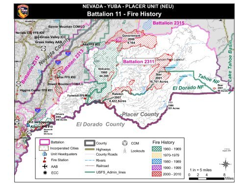 Nevada-Yuba-Placer Strategic Fire Plan 2011 - Board of Forestry ...