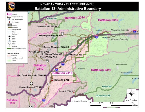 Nevada-Yuba-Placer Strategic Fire Plan 2011 - Board of Forestry ...