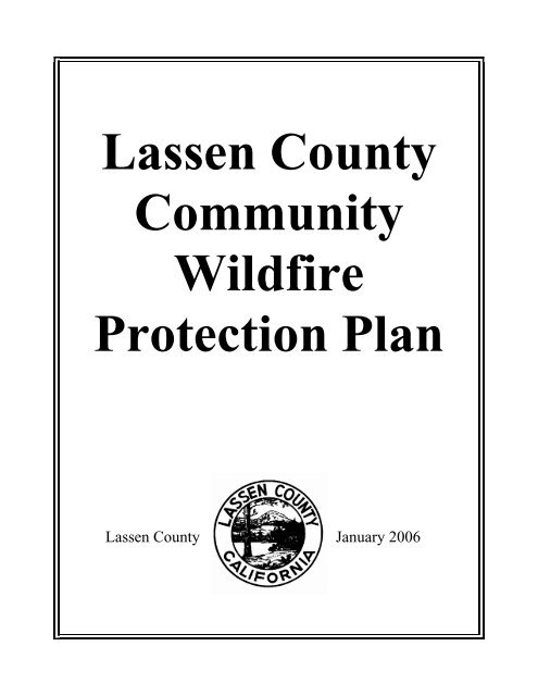 Lassen – Modoc Unit - Board of Forestry and Fire Protection - State ...