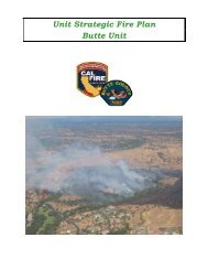 Butte Unit Strategic Fire Plan 2011, Complete - Board of Forestry ...