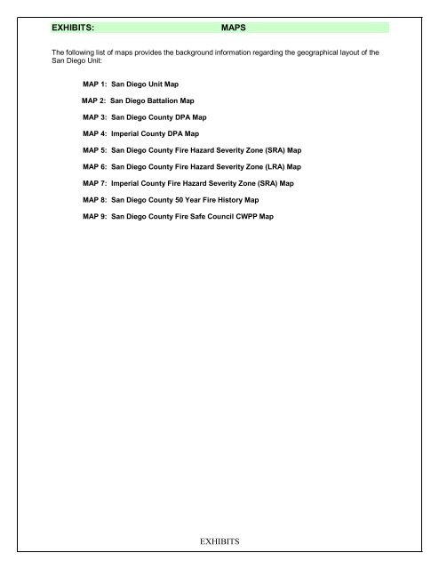 Strategic Fire Plan San Diego Unit (MVU) - Board of Forestry and ...