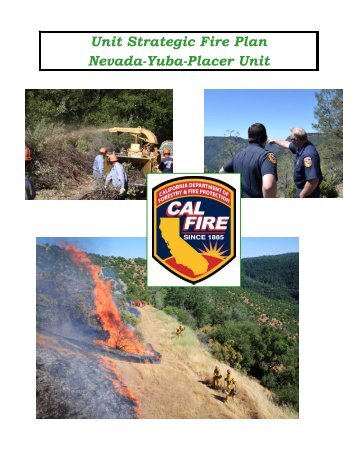 Nevada-Yuba-Placer Unit Strategic Fire Plan - Board of Forestry and ...