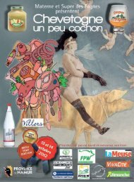 programme de Chevetogne un peu cochon 2012 - Domaine ...