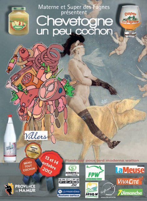 programme de Chevetogne un peu cochon 2012 - Domaine ...