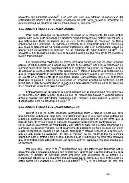 artículo de revisión lumbalgia y ejercicio físico low - Comunidad ...