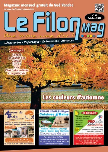 Sud Vendée - OCTOBRE 2012 - N°40 - Le FiLON MAG