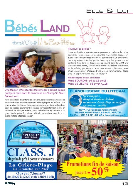 Sud Vendée - OCTOBRE 2012 - N°40 - Le FiLON MAG