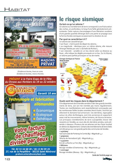 Sud Vendée - OCTOBRE 2012 - N°40 - Le FiLON MAG