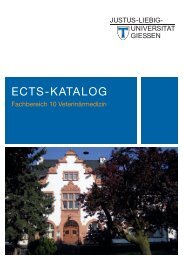 ECTS-Katalog - Justus-Liebig-Universität Gießen