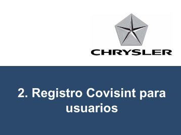 Covisint Junio 2008 - Chrysler