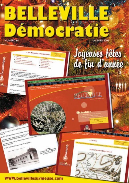 Belleville Démocratie N° 64 Janvier 2006 (PDF 1,8Mo) - Mairie de ...