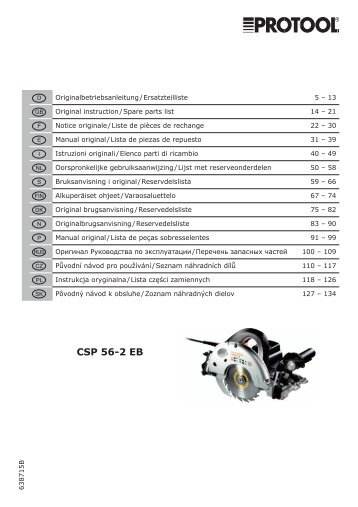 CSP 56-2 EB - Protool