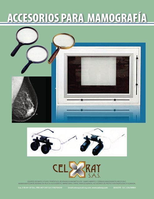 Accesorios de Mamografía - CELXRAY