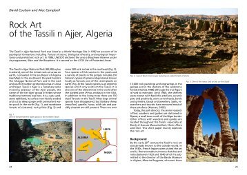 Rock Art of the Tassili n Ajjer, Algeria - Scandinavian Society for ...
