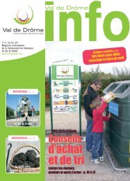 Val de Drôme Info n°20 - Communauté de Communes du Val de ...