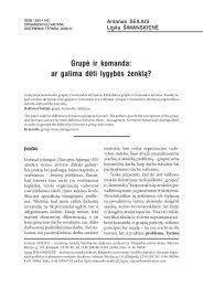 Grupė ir komanda: ar galima dėti lygybės ženklą?