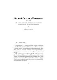 SOCIETÀ ORTICOLA VERBANESE - Magazzeno Storico Verbanese